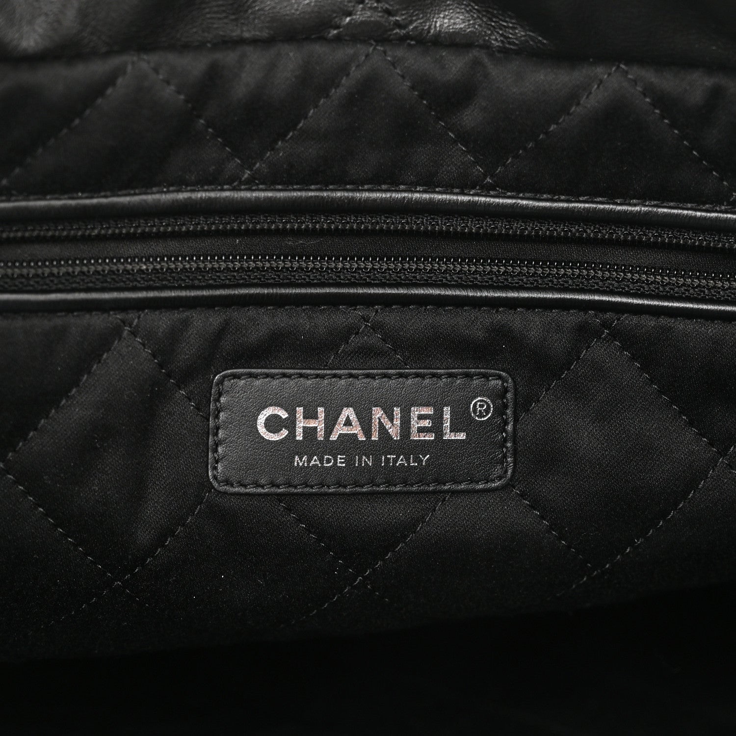 Chanel Shiny Calfskin Quilted Chanel 22 So Black 7 of 10
