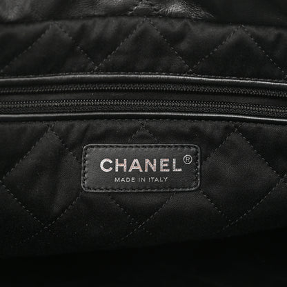 Chanel Shiny Calfskin Quilted Chanel 22 So Black 7 of 10