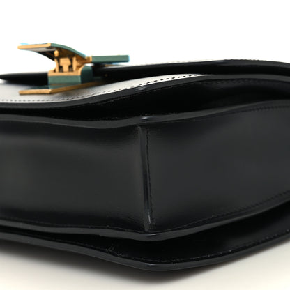 Celine Box Calfskin Small Classic Box Flap Bag Black 9 of 10