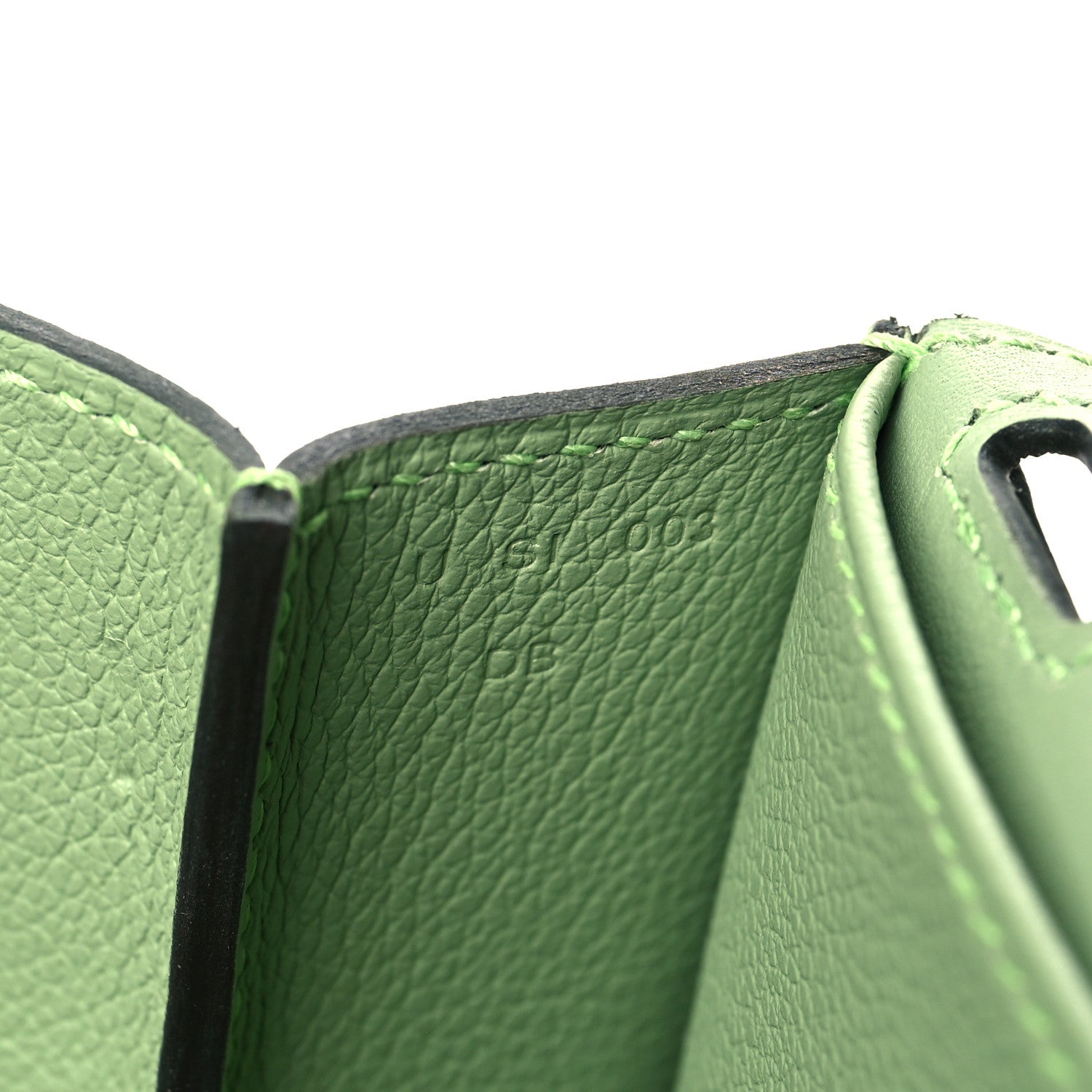 Hermes Evercolor Halzan 25 Vert Criquet 7 of 11