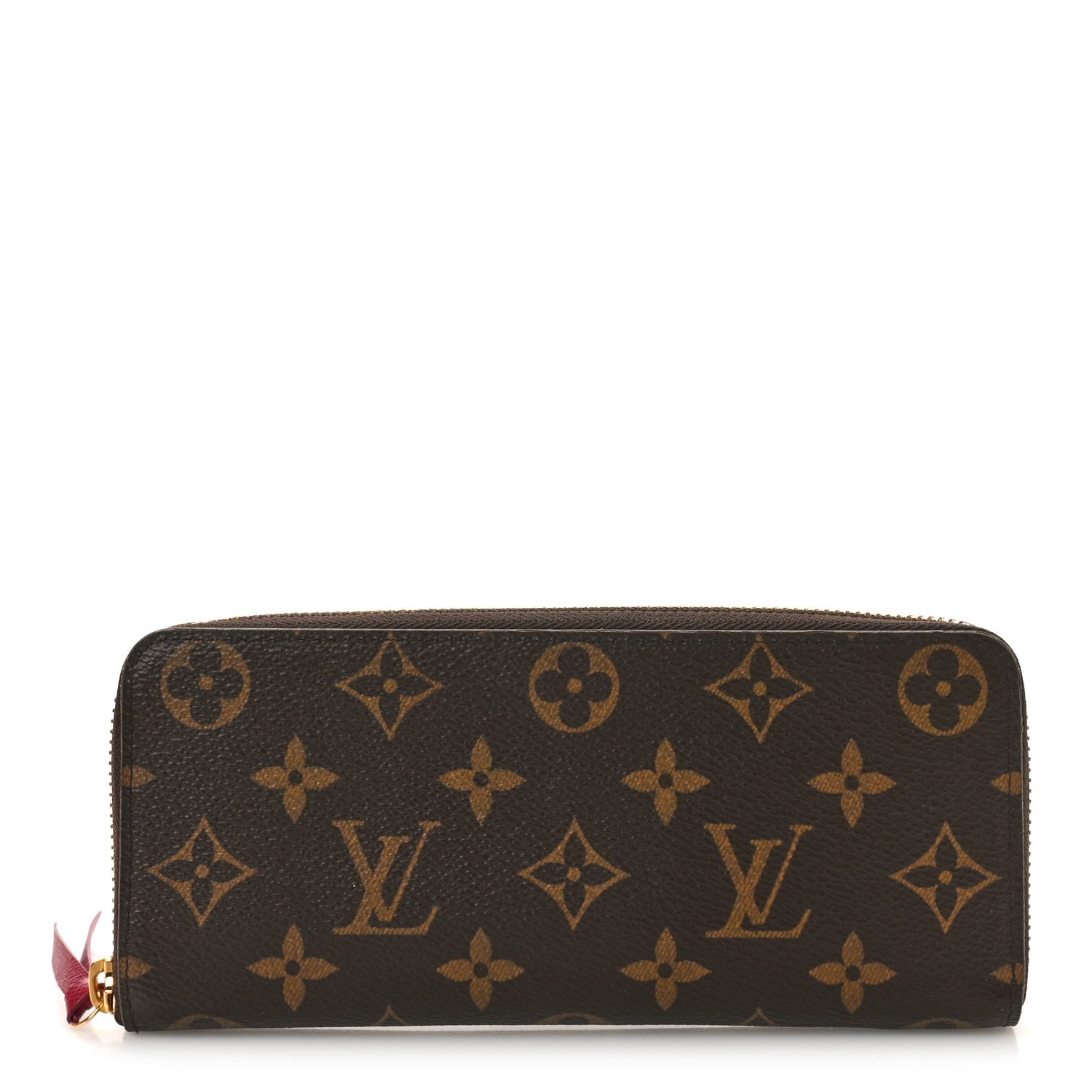 Louis Vuitton Monogram Clemence Wallet Fuchsia 1 of 9