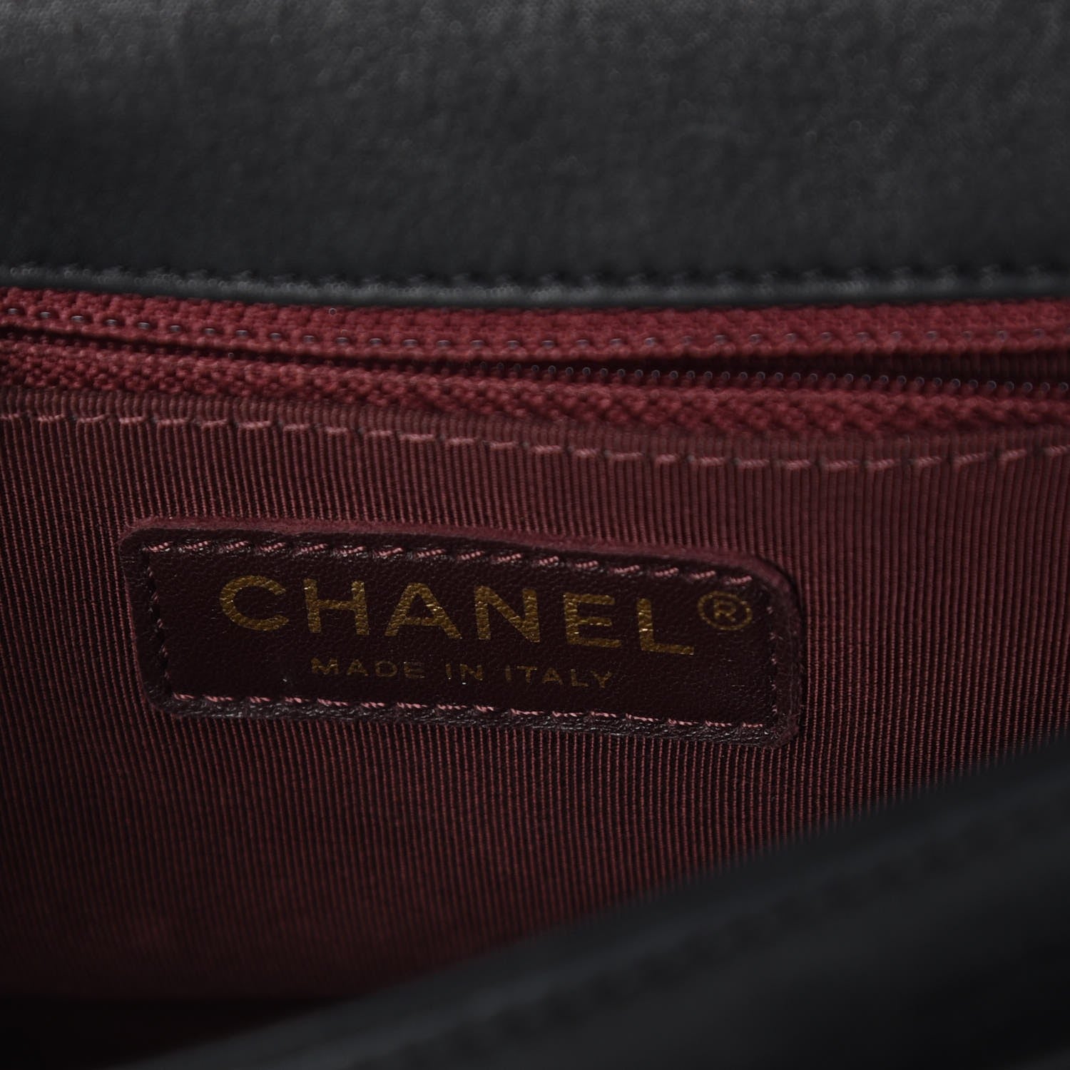 Chanel Iridescent Calfskin Small Happy Stitch Flap Black 6 of 7