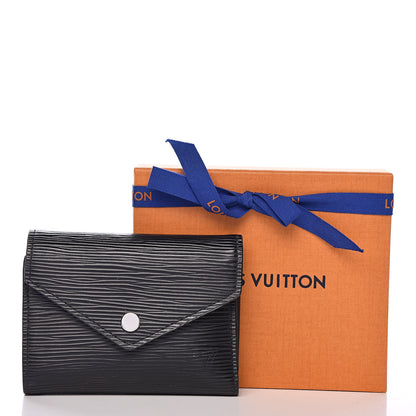 Louis Vuitton Epi Victorine Wallet Black 11 of 11