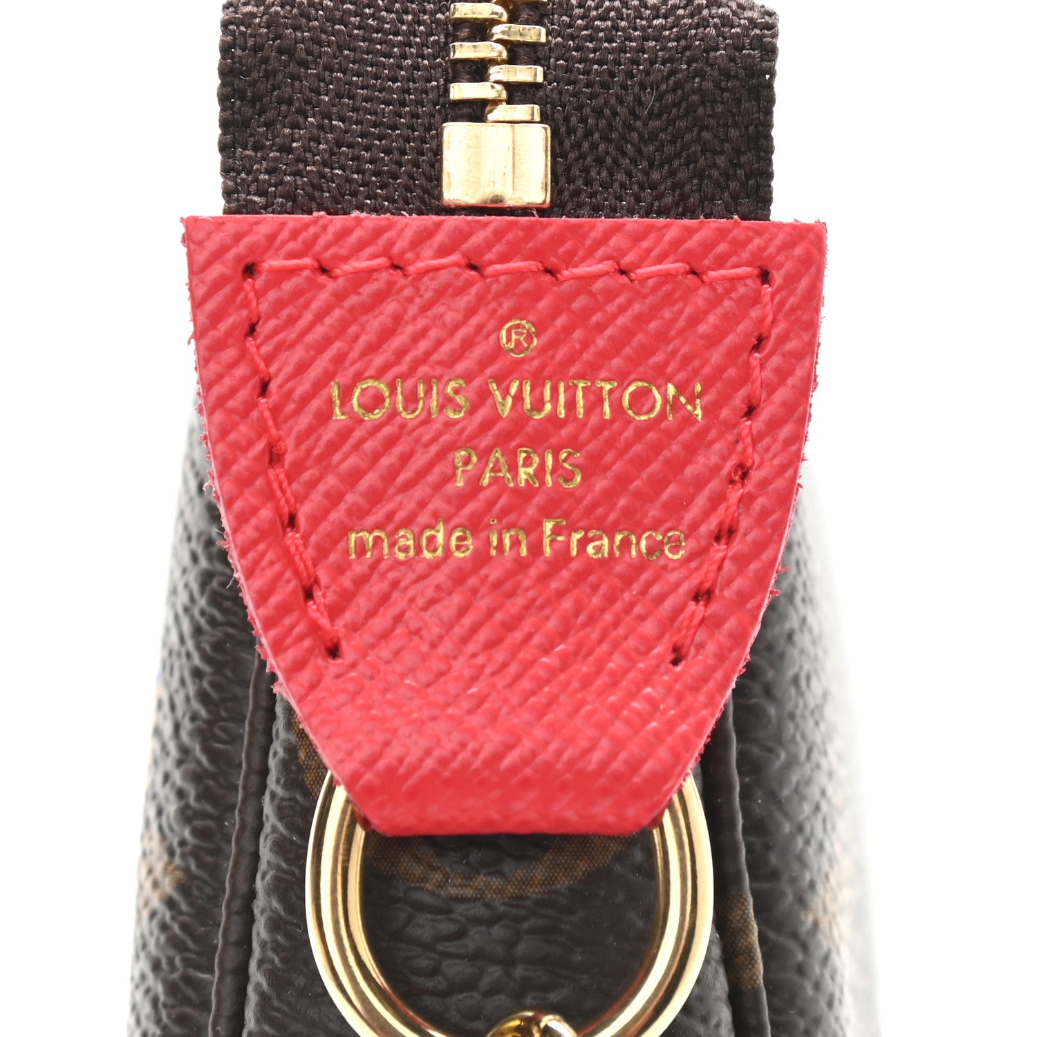 Louis Vuitton Monogram 2021 Christmas Animation London Mini Pochette Accessories Red 7 of 9