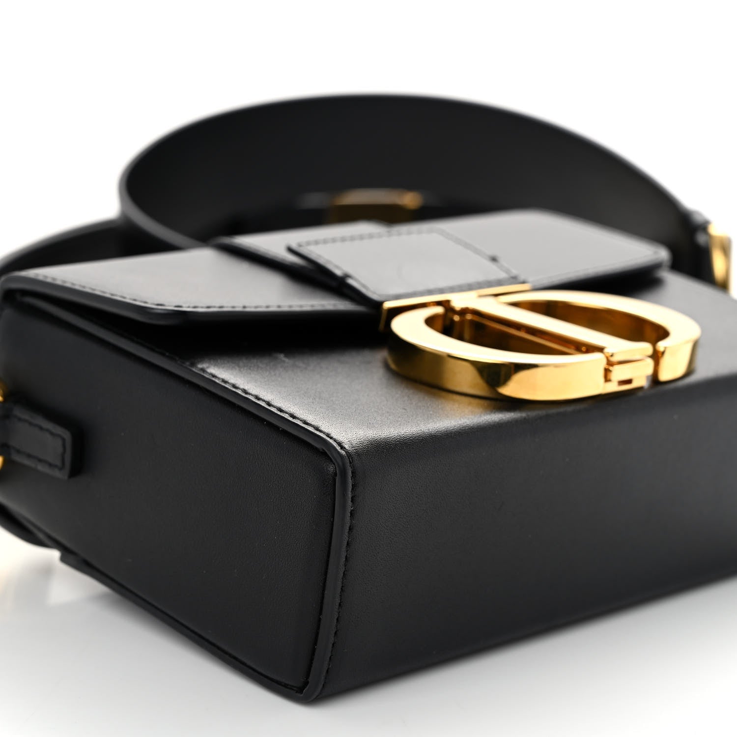 Christian Dior Box Calfskin 30 Montaigne Box Bag Black 8 of 10