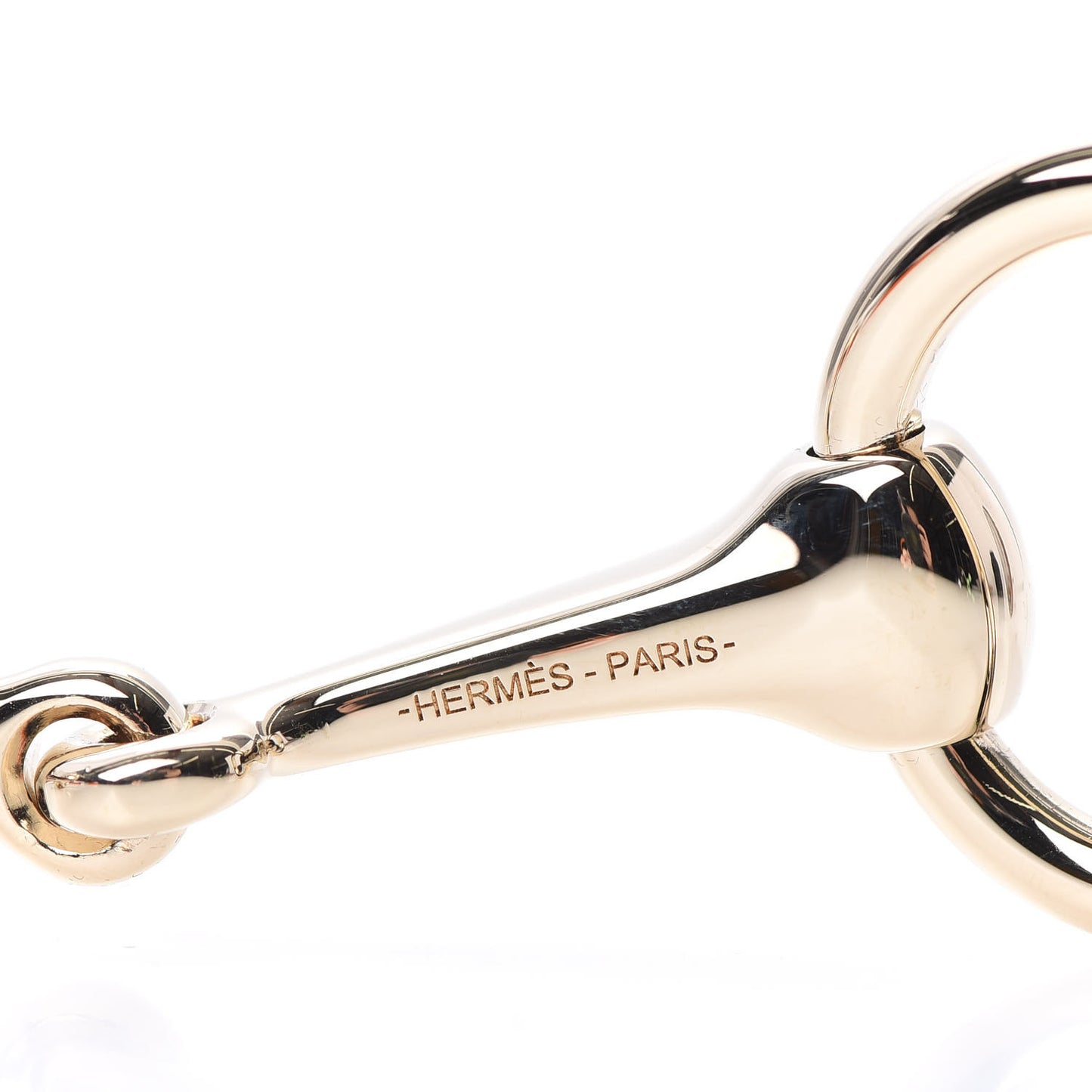 Permabrass Mors Scarf Ring Gold