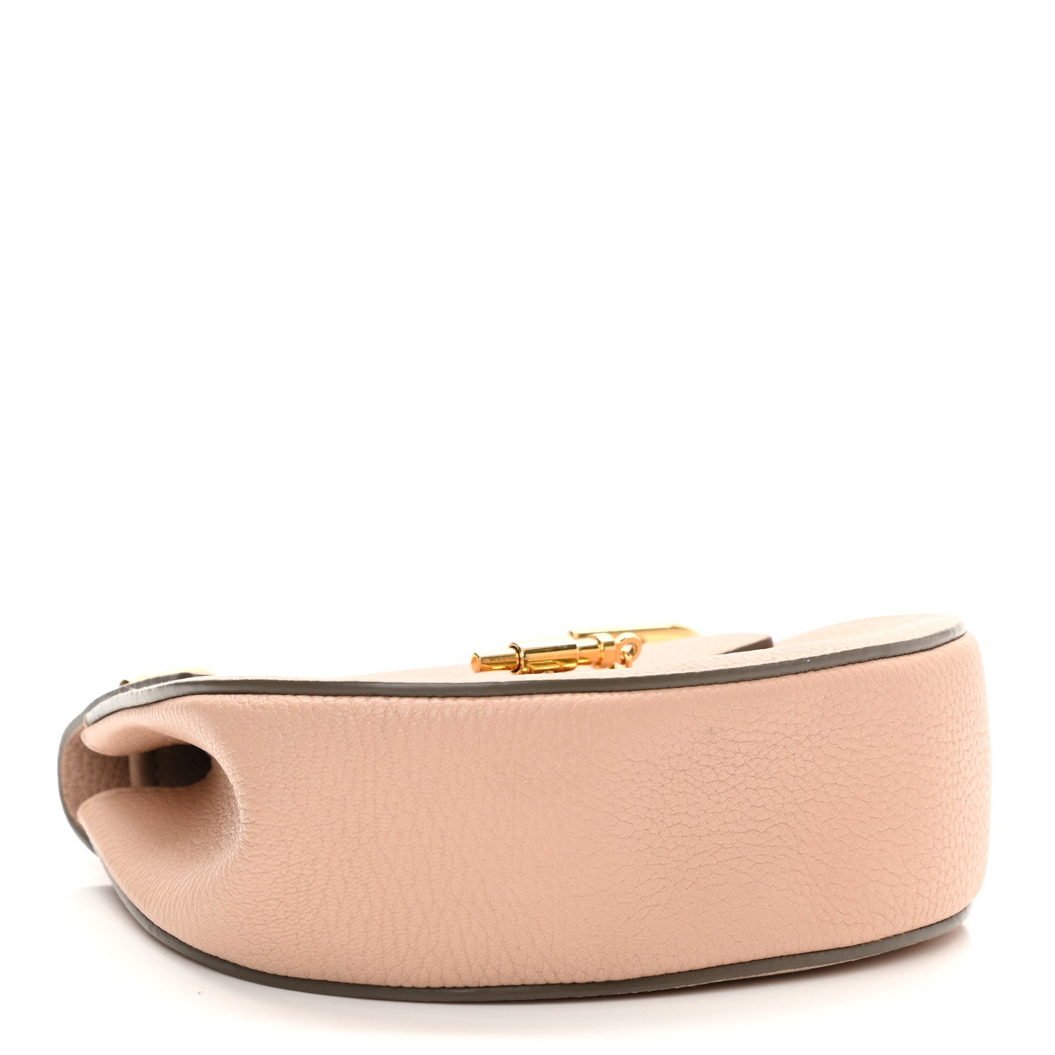 Chloe Grained Lambskin Drew Shoulder Bag Cement Pink 4 of 10