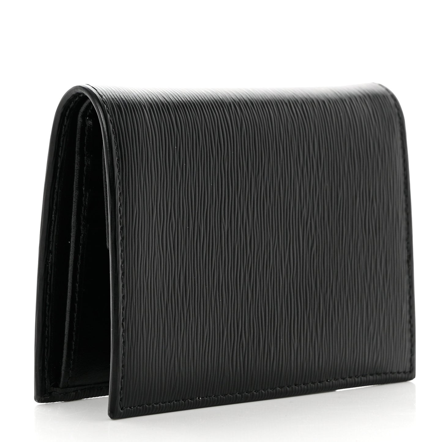 Vitello Move Triangle Card Holder Wallet Black