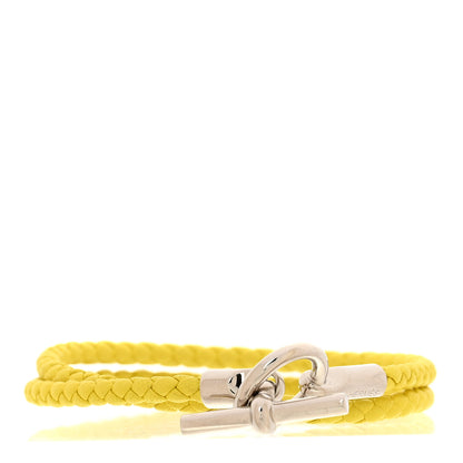 Hermes Swift Glenan Double Tour Bracelet T3 Lime 1 of 5