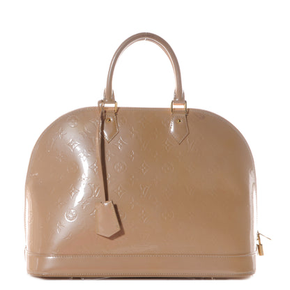 Louis Vuitton Vernis Alma GM Rose Florentin 1 of 7