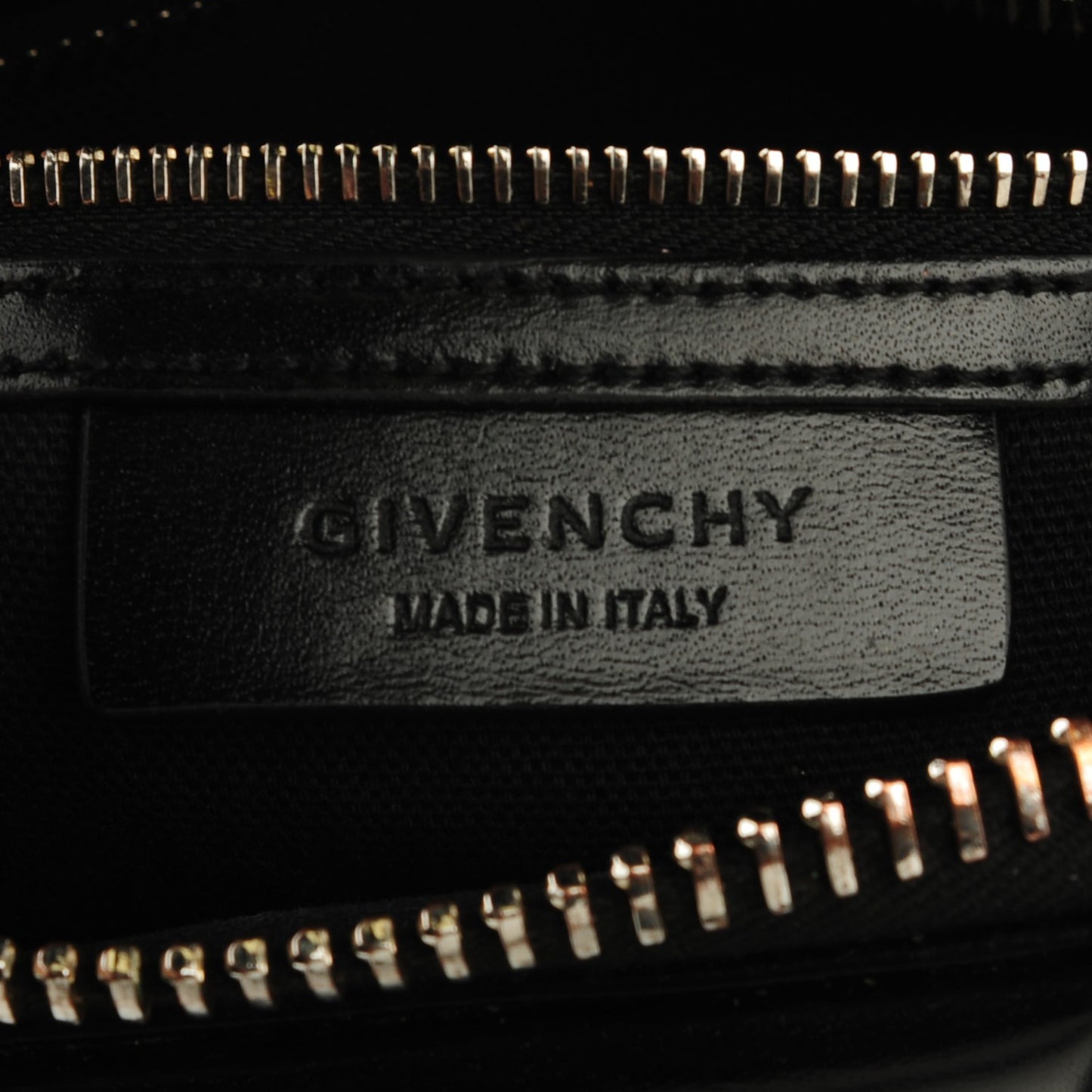 Shiny Lord Calfskin Mini Antigona Black