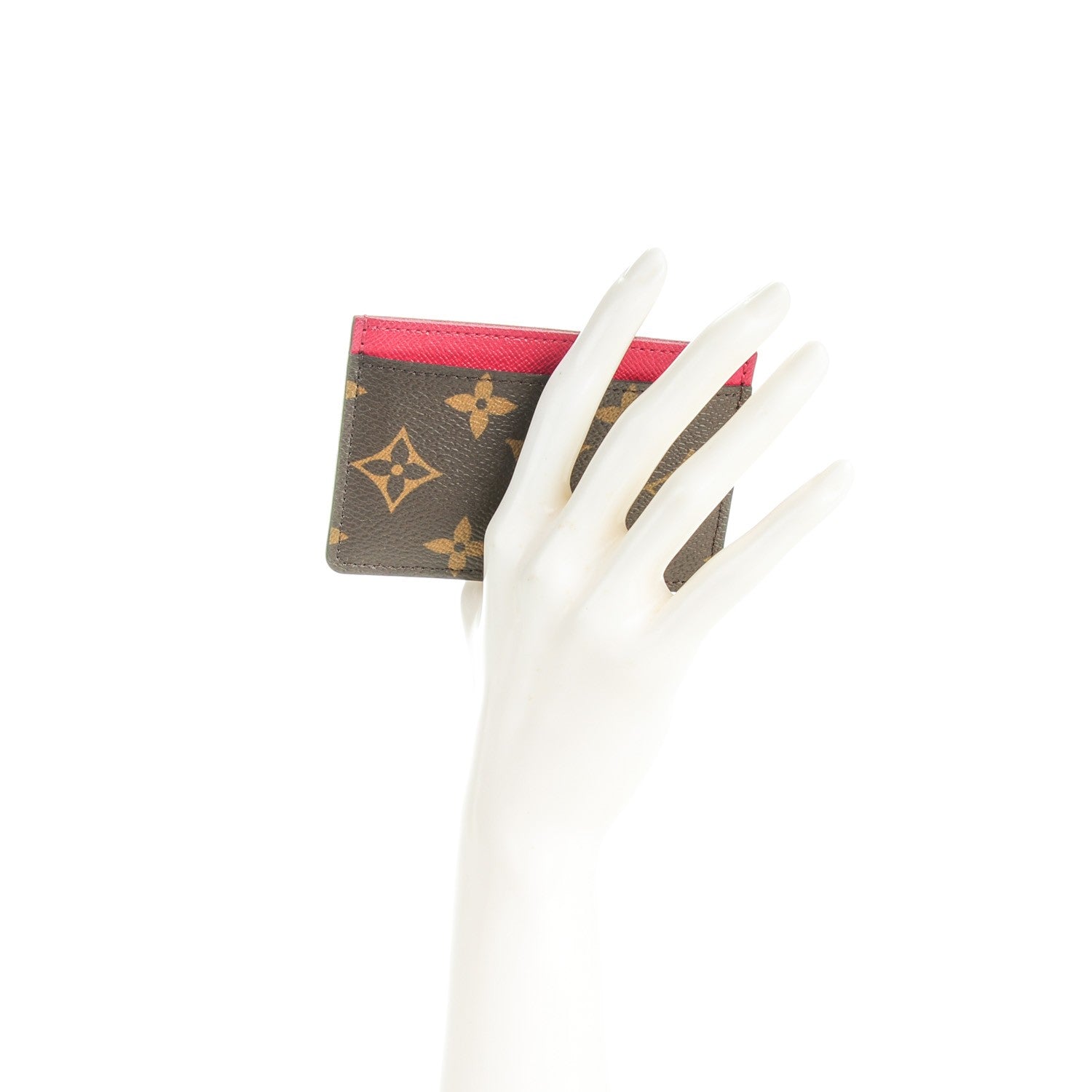 Louis Vuitton Monogram Card Holder Fuchsia 2 of 7