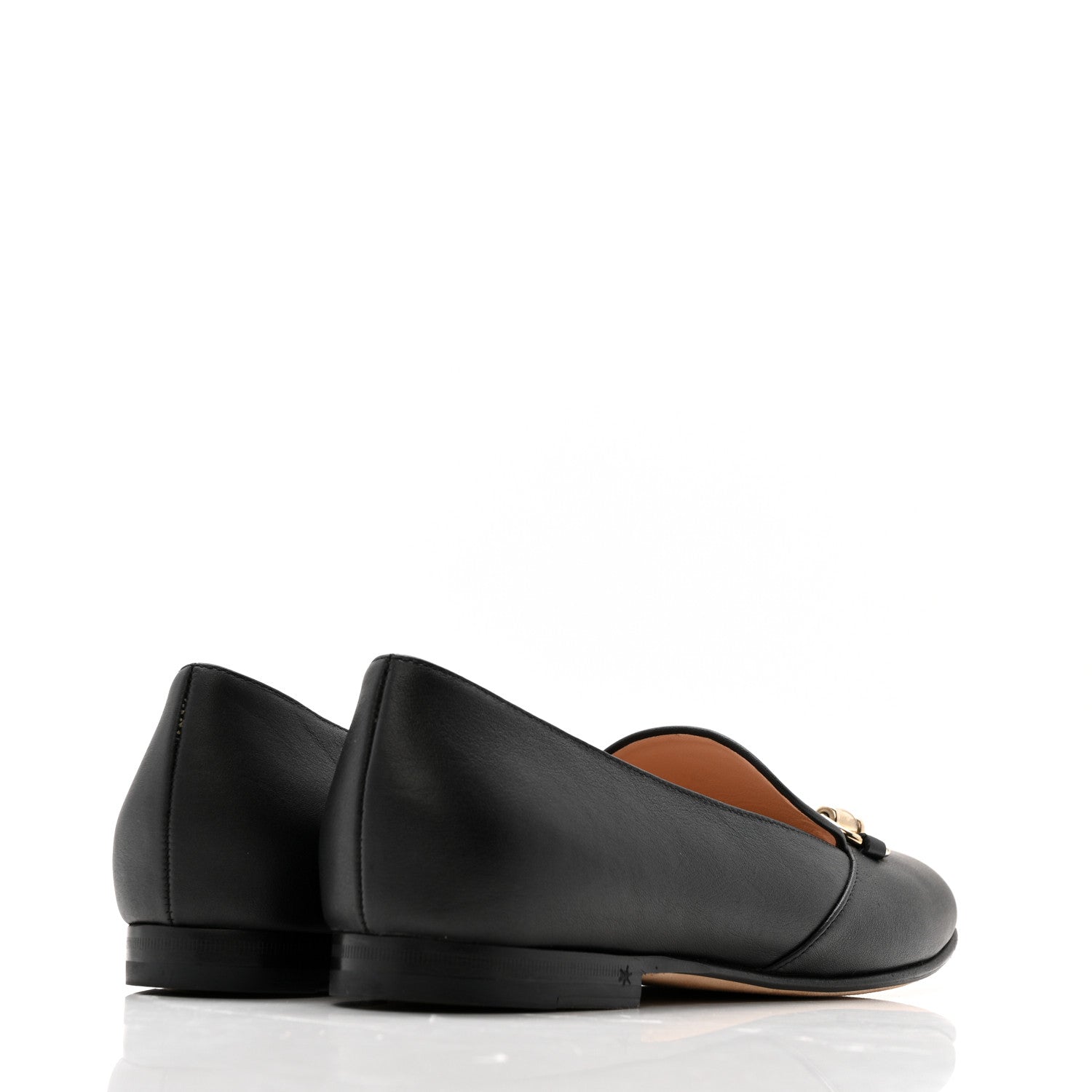 Gucci Calfskin Womens Horsebit Loafers 35.5 Black 5 of 10