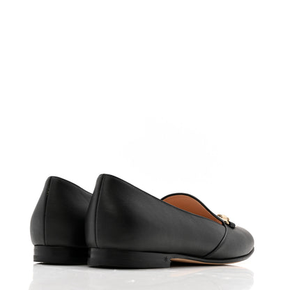 Gucci Calfskin Womens Horsebit Loafers 35.5 Black 5 of 10