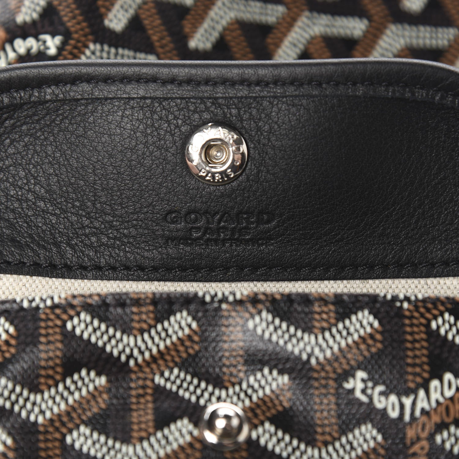 Goyard Goyardine Reversible Mini Anjou Black 9 of 16