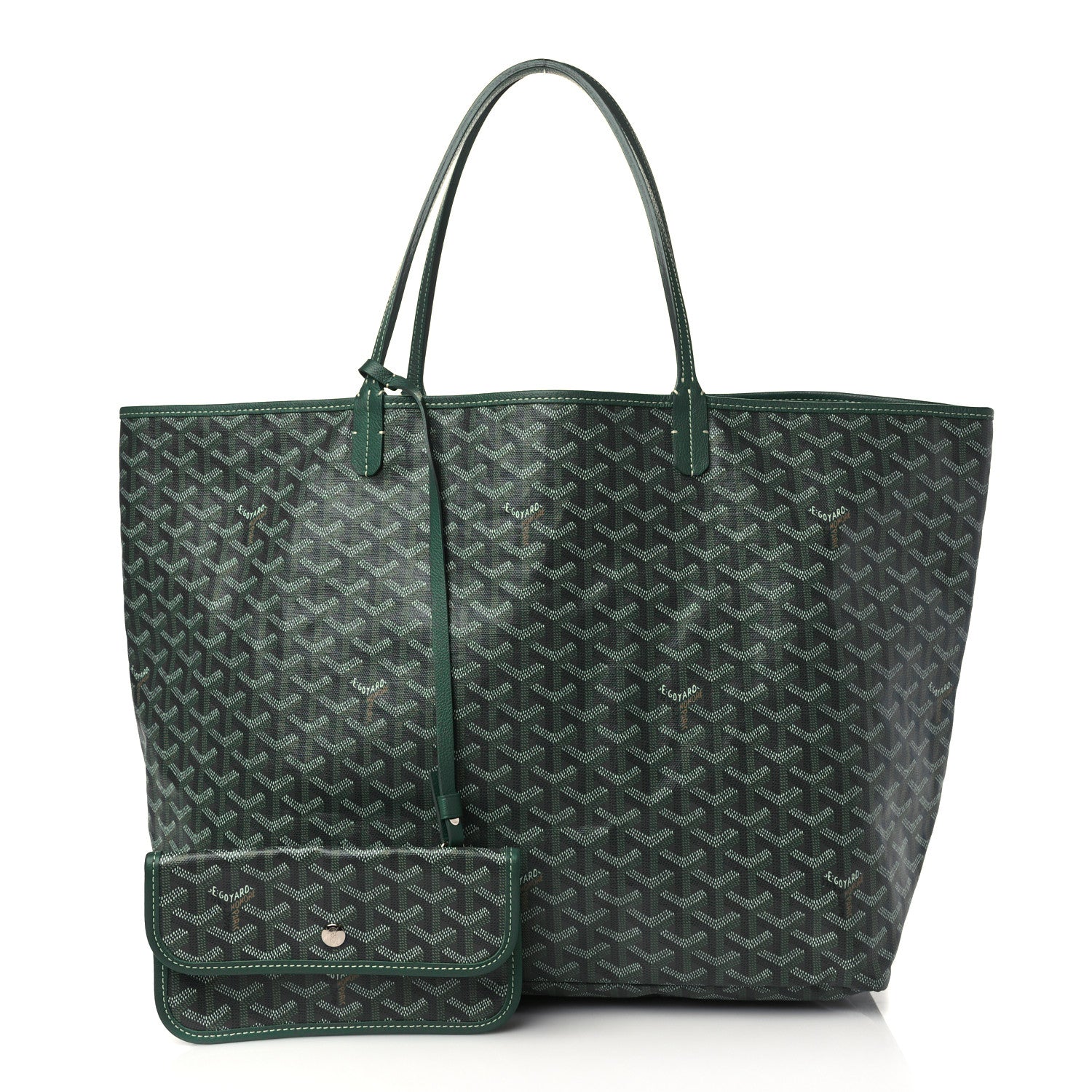 Goyard Goyardine Saint Louis GM Green 1 of 9