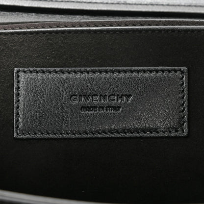 Givenchy Calfskin Suede Medium GV3 Flap Black 6 of 13