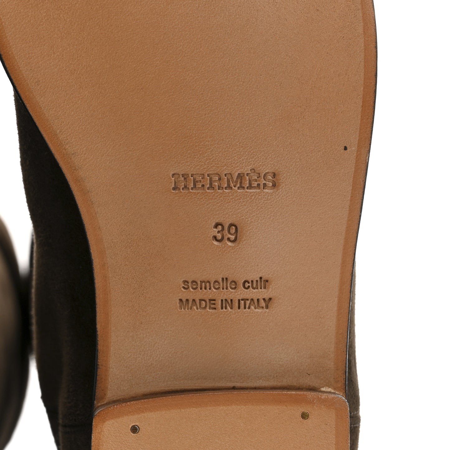 Suede Kelly Jumping Boots 39 Ecorce