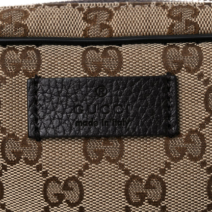 Gucci Monogram Belt Bag Dark Brown 10 of 10
