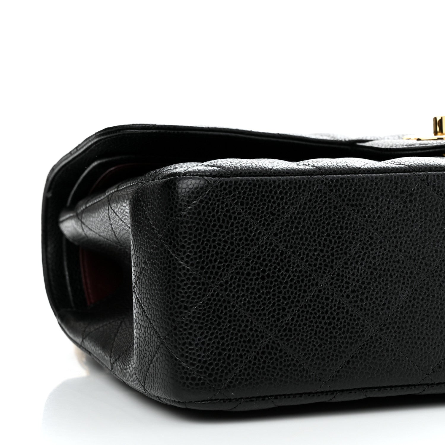 Chanel Caviar Quilted Jumbo Double Flap Black 9 of 11