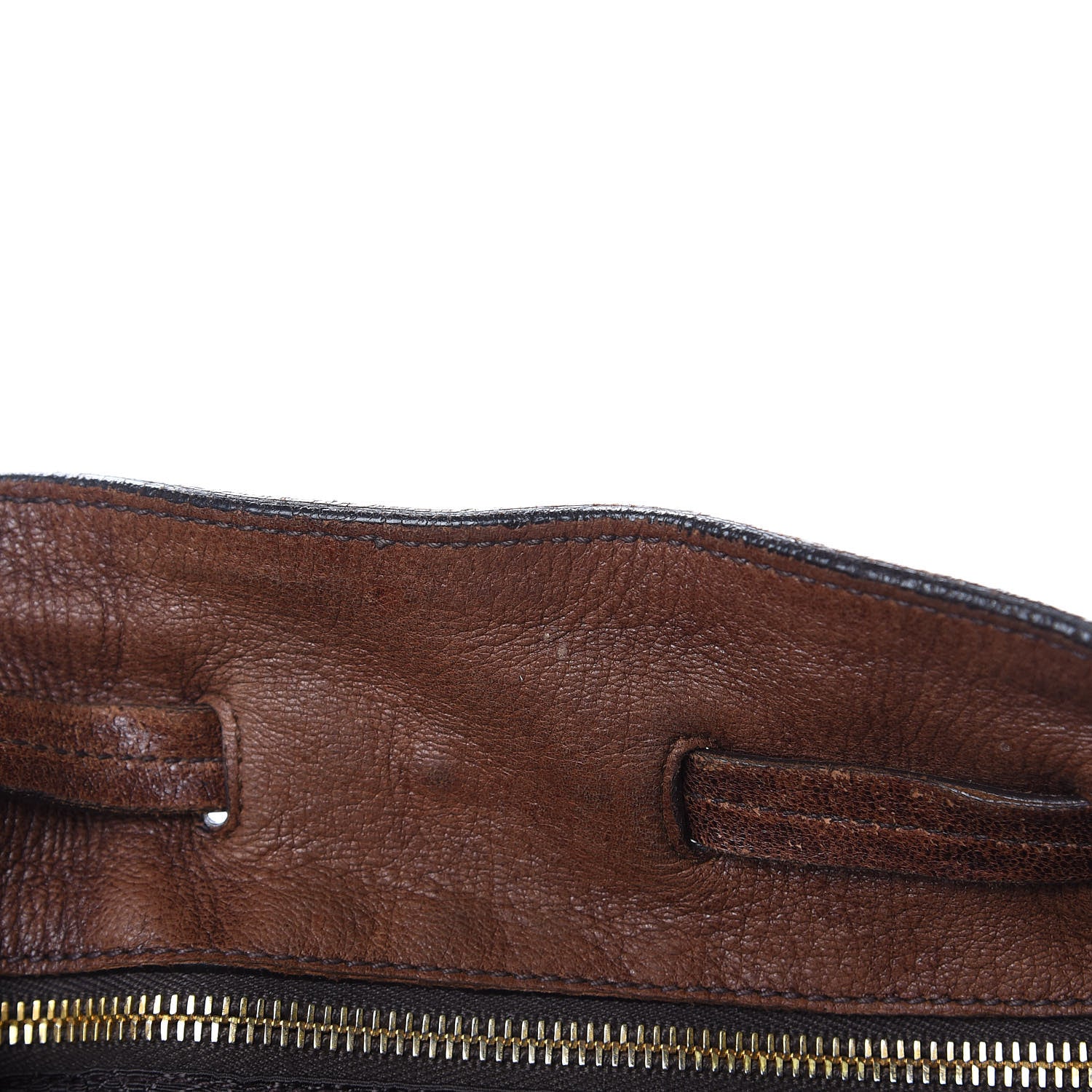 Prada Cervo Antik Drawstring Shopping Bag Bruciato 10 of 14