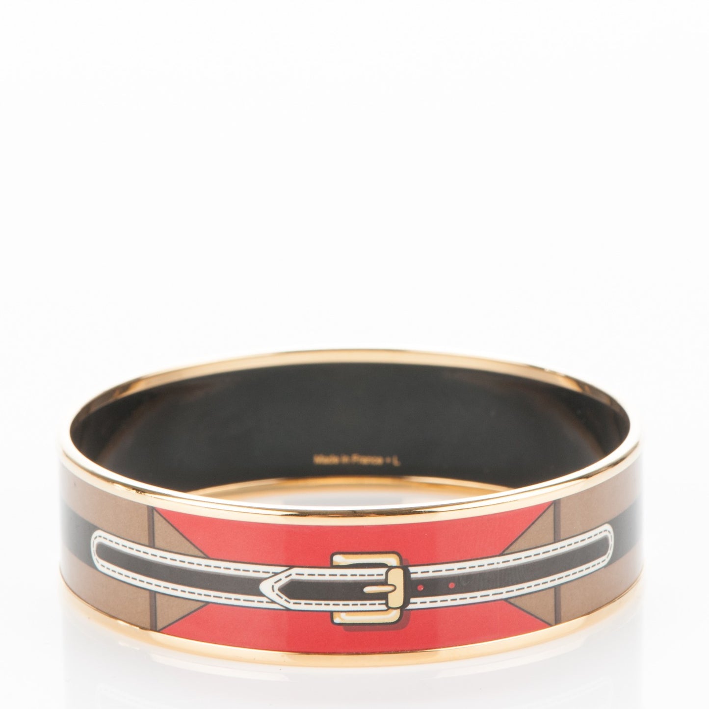 Enamel Printed Wide Sangles Bracelet 70