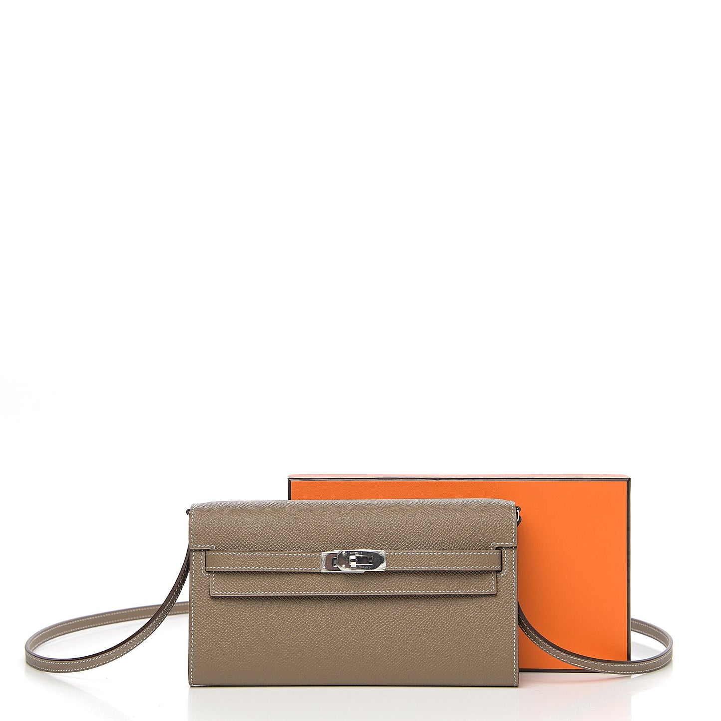 Epsom Kelly Wallet To Go Etoupe