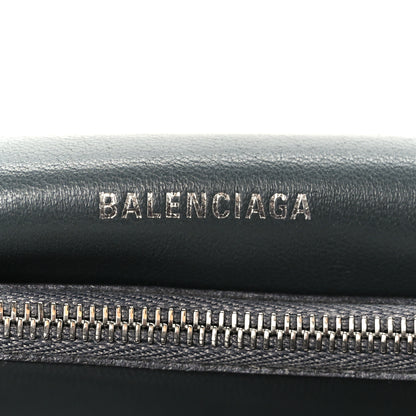 Balenciaga Metallic Crushed Calfskin Quilted Small Crush Chain Bag Steel Grey 6 of 10