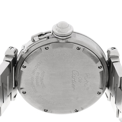 Cartier Stainless Steel 35mm Pasha C Big Date Automatic Watch Pink 4 of 4
