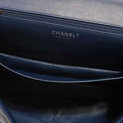 Chanel Lambskin Quilted Soft Boy Flap Blue 5 of 7