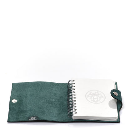 Hermes Togo Ulysse Mini Notebook Cover Malachite 5 of 10