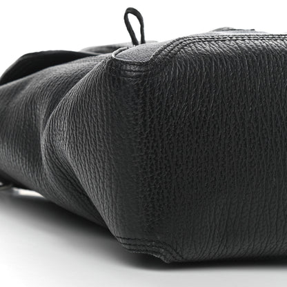 3.1 Phillip Lim Textured Calfskin Denim Medium Pashli Satchel Black 5 of 12