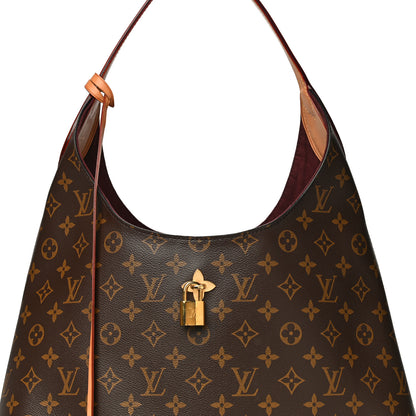 Louis Vuitton Monogram Flower Hobo Beige 8 of 13