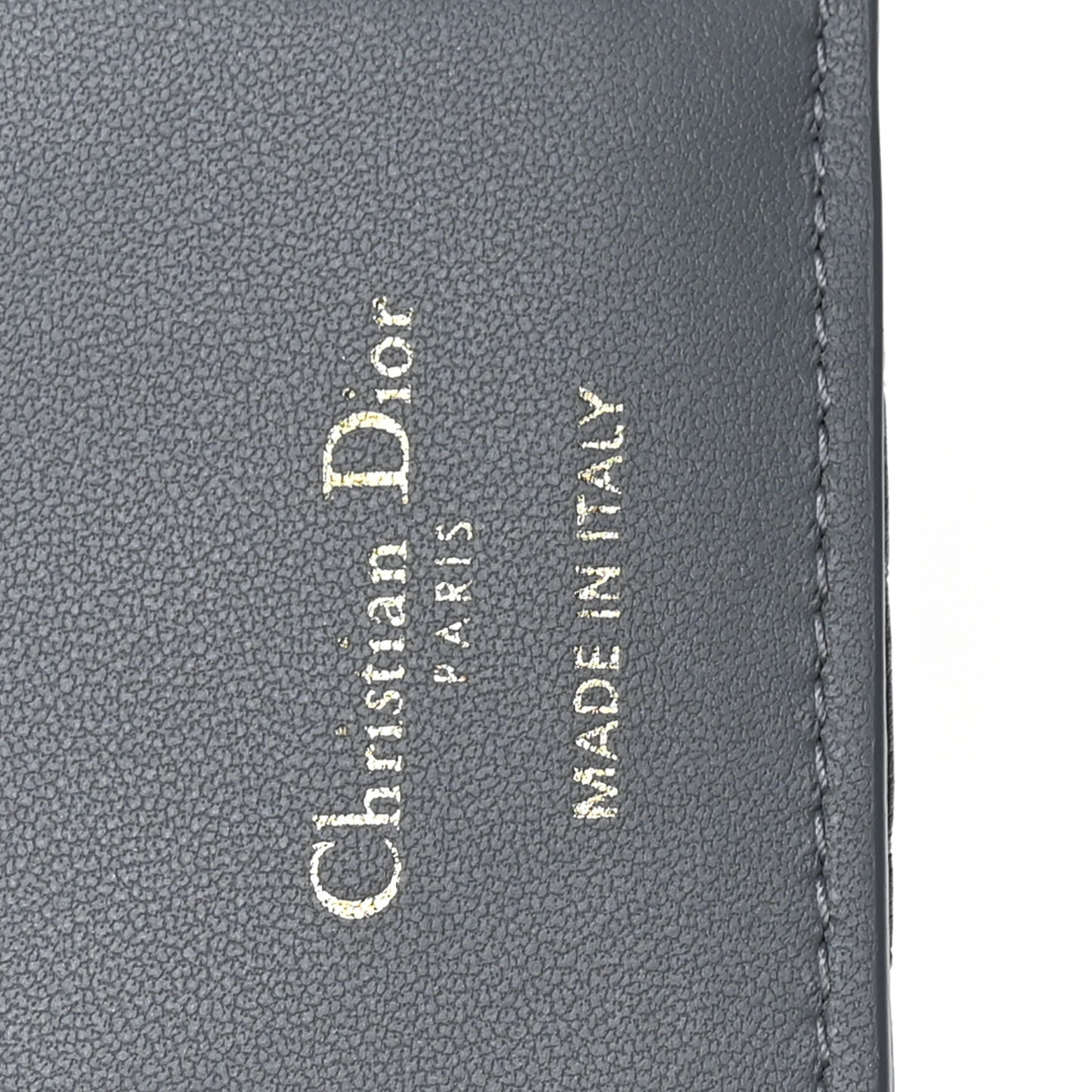 Grained Calfskin Supple Cannage Caro Dahlia Wallet Cloud Blue