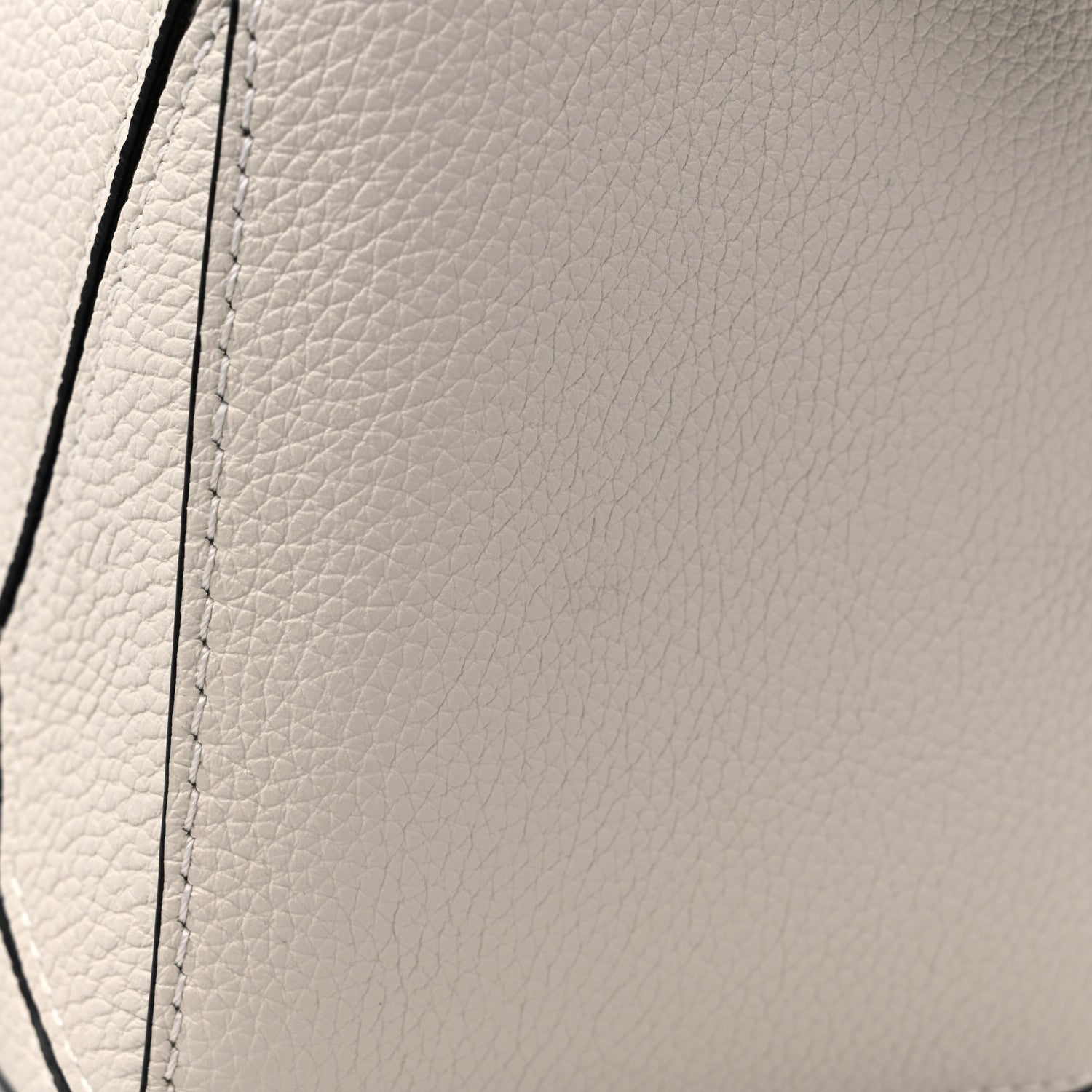 Loewe Grained Calfskin Small Puzzle Bag Soft White 9 of 9