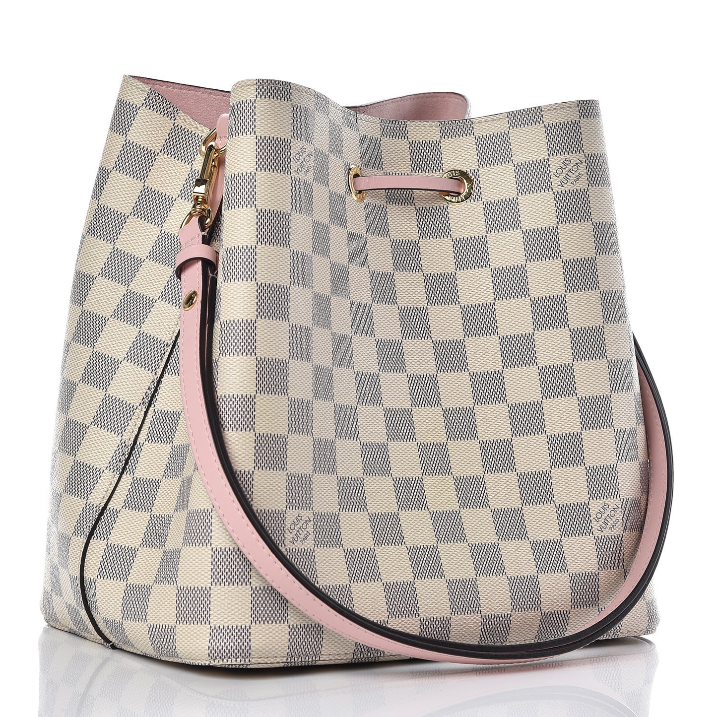 Damier Azur Neonoe MM Eau De Rose