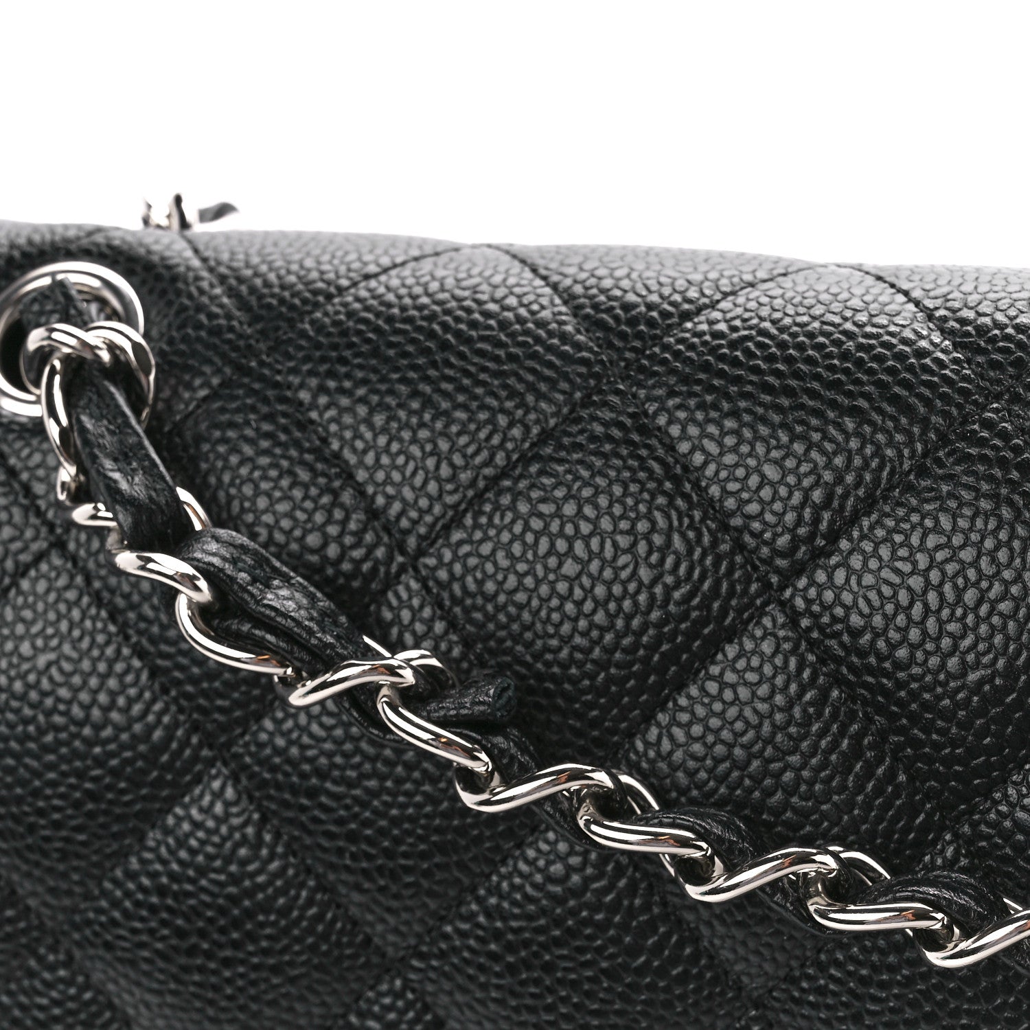 Chanel Caviar Quilted Maxi Double Flap Black 12 of 12
