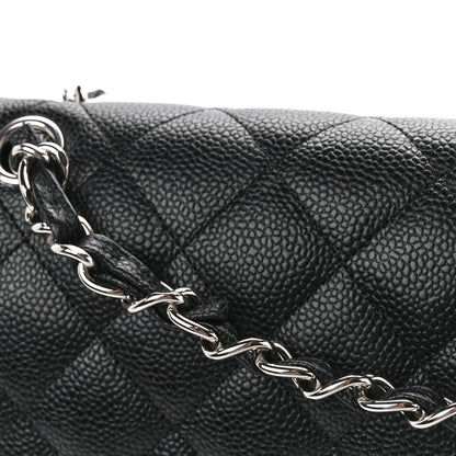 Chanel Caviar Quilted Maxi Double Flap Black 12 of 12