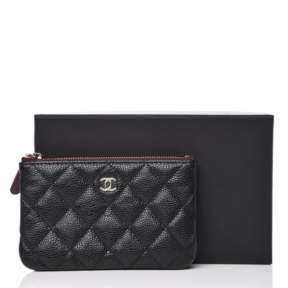 Chanel Caviar Quilted Small Cosmetic Case Black 8 of 8