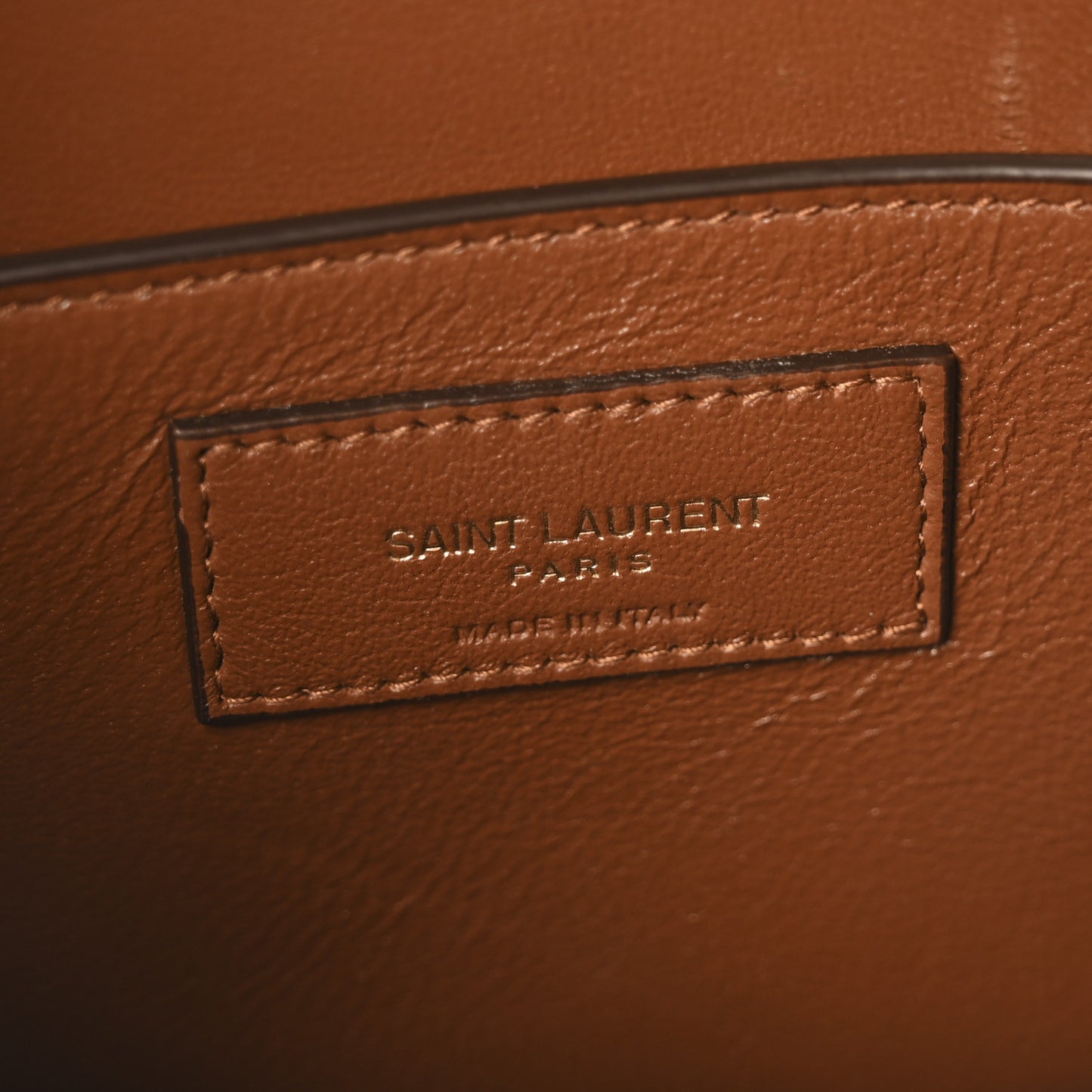Smooth Calfskin Small Manhattan Shoulder Bag Cognac