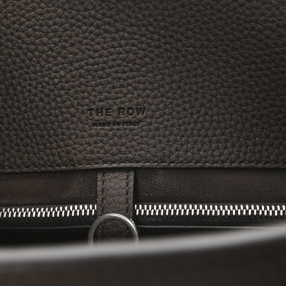 The Row Matte Grained Calfskin Margaux Shoulder 12 Deep Brown 6 of 10