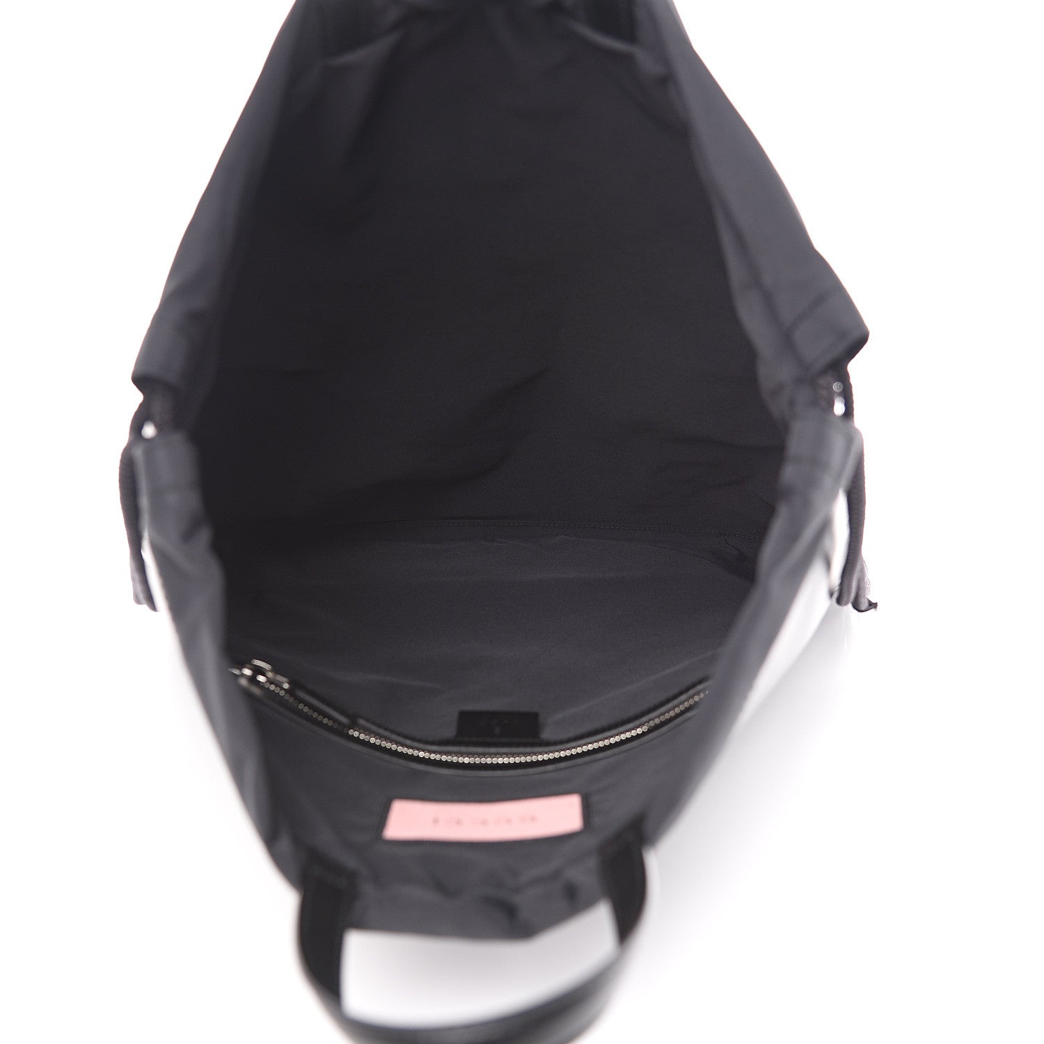 Gucci Calfskin Small GucciGhost Drawstring Backpack Black 4 of 10