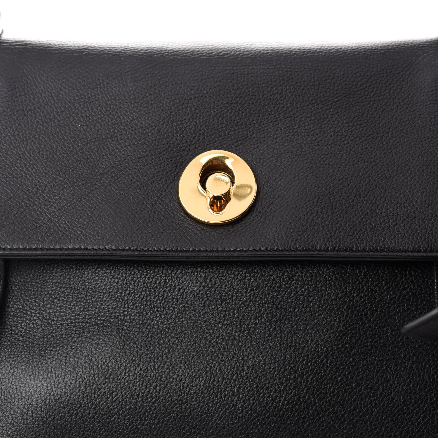 Saint Laurent Calfskin Suede Large Muse Two Black 9 of 12