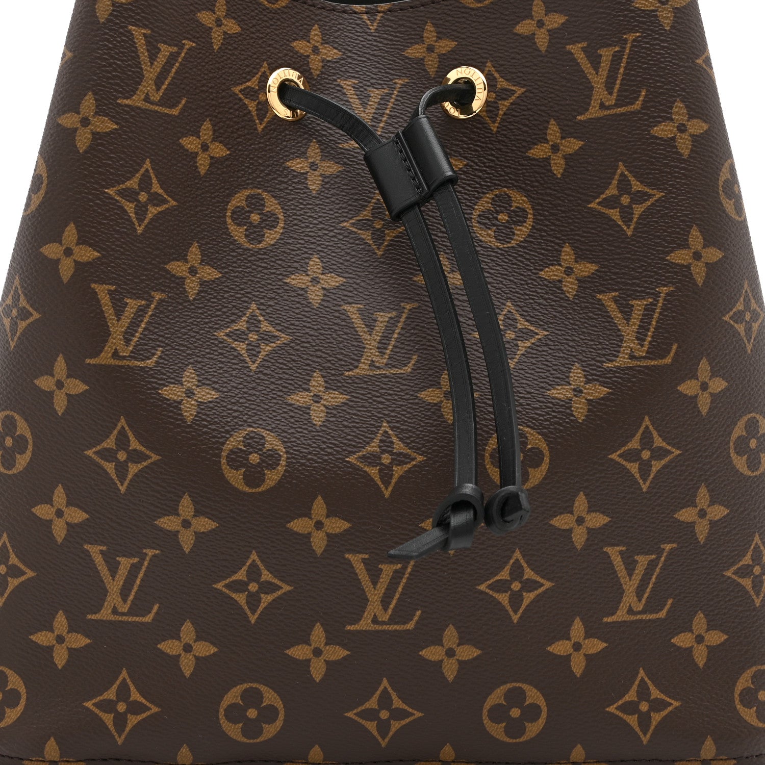 Louis Vuitton Monogram Neonoe MM Black 7 of 9
