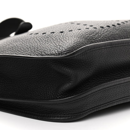 Hermes Taurillon Clemence Evelyne III GM Black 9 of 10