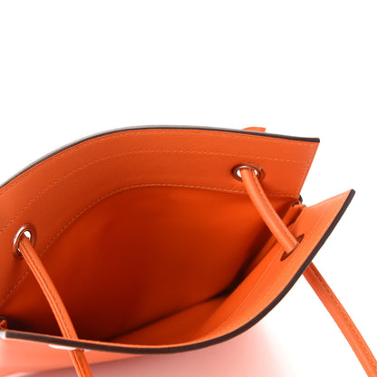 Hermes Milo Lambskin Swift Mini Aline Orange 5 of 10