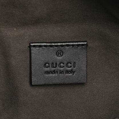 Gucci GG Supreme Monogram Belt Bag Black 6 of 12