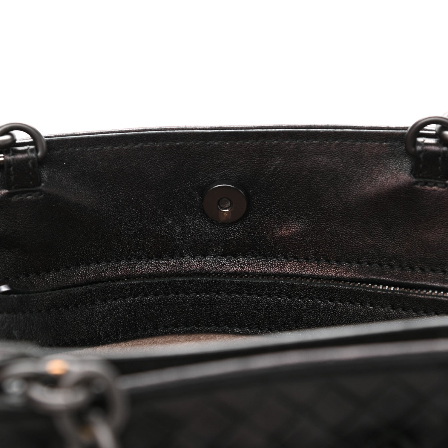 Bottega Veneta Nappa Intrecciato Naruto Knot Tote Black 14 of 15