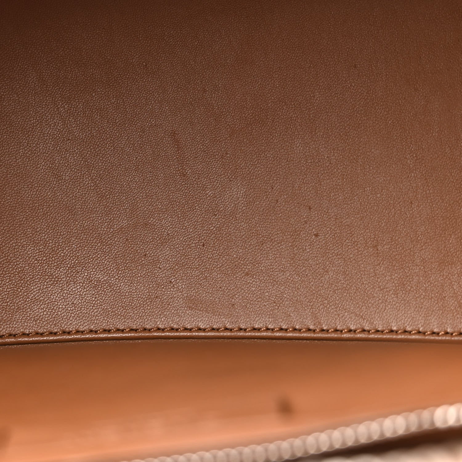 Givenchy Calfskin Contrast Topstitch Small Antigona Cognac 12 of 19