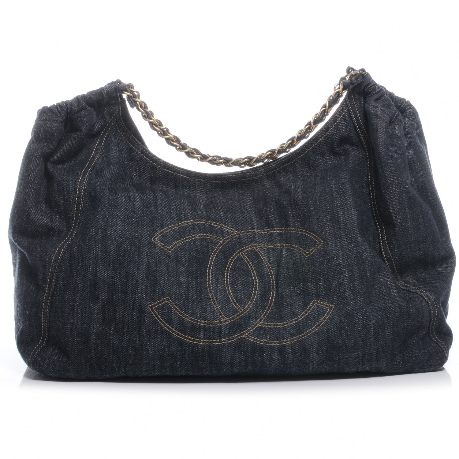 Chanel Denim XL Coco Cabas Tote 1 of 6